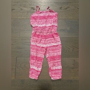 Children’s place pink girls romper / jumper sz 3T NWT